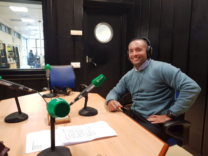 Entrevista de David Fernández para Canal Sur Radio